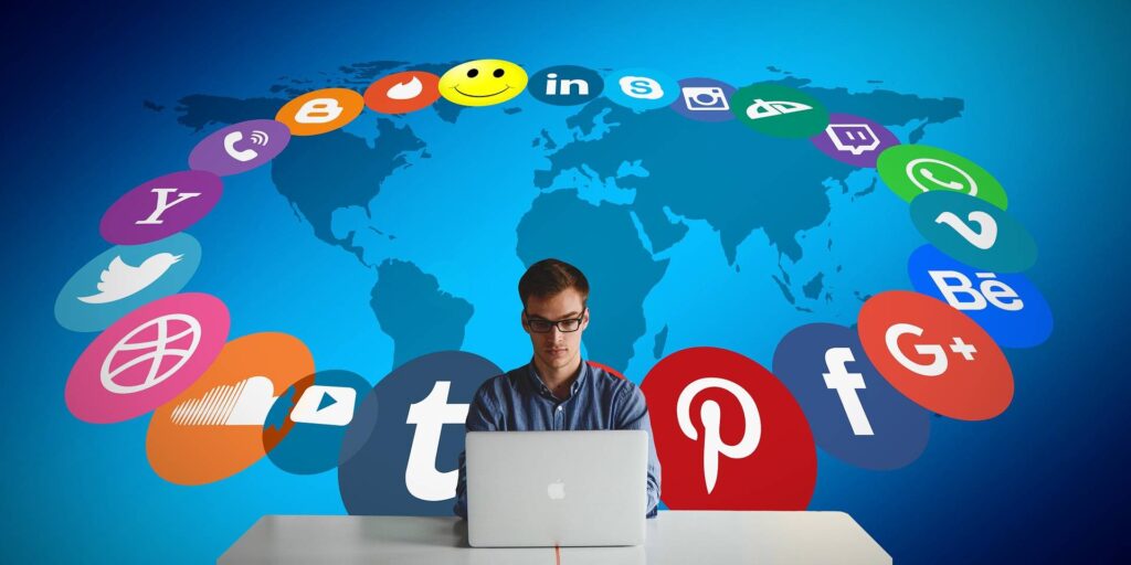 managing social media accounts, social media