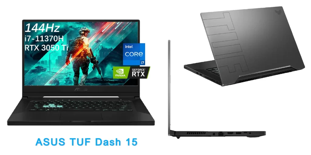 Best Stock Trading Laptop, best laptop for trading stocks, best budget laptop for trading, ASUS TUF Dash 15