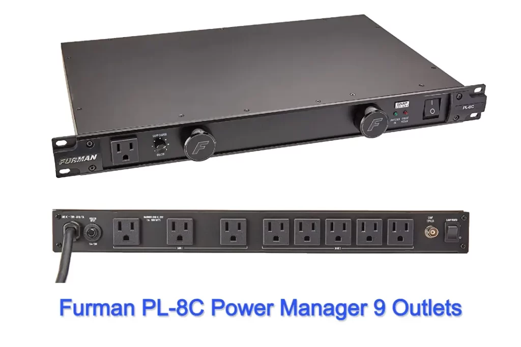 Home theatre power manager, Furman PL-8C Power Manager 9 Outlets