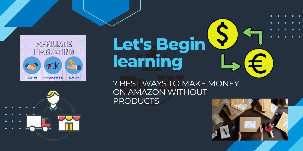 How to make money on amazon without a product