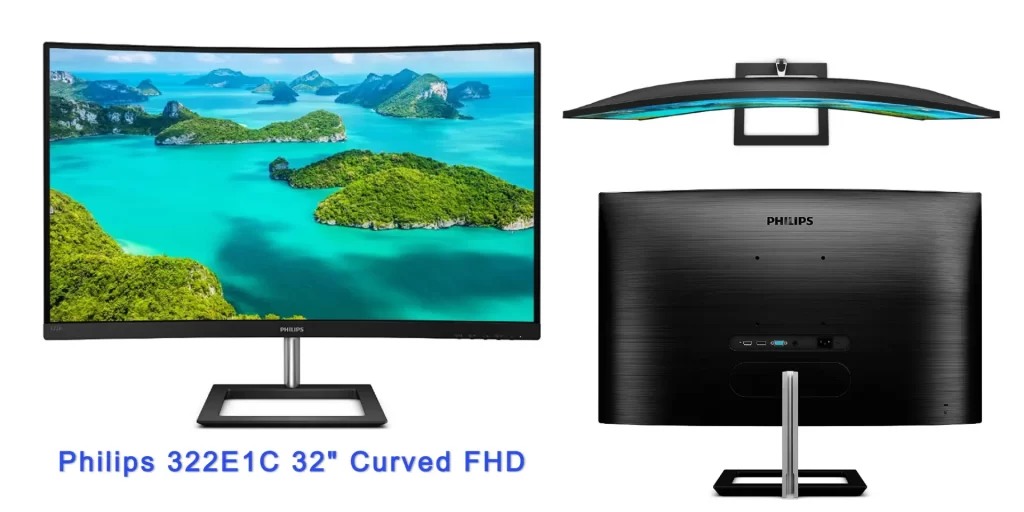 Best monitor for trading, Philips 322E1C 32 Curved FHD