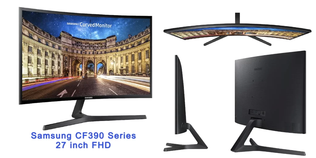 Best monitor for trading, Samsung CF390 Series 27 inch FHD