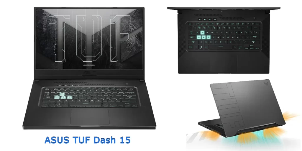 ASUS TUF Dash 15, Budget laptop for trading, Best Stock Trading Laptop, Laptop for trading Stock