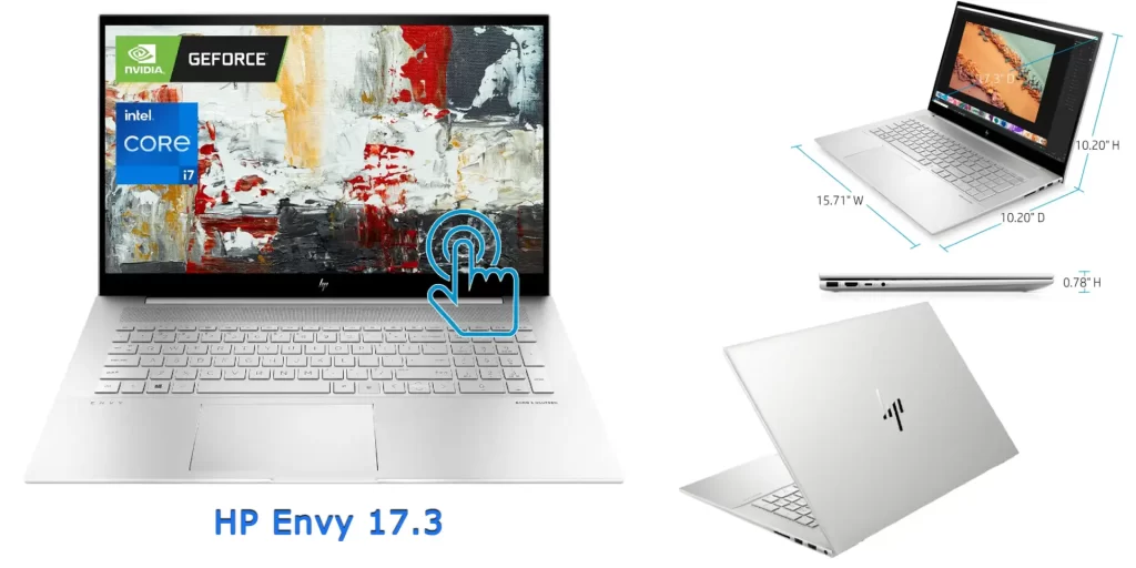 HP Envy 17.3, Budget laptop for trading, Best Stock Trading Laptop, Laptop for trading Stock
