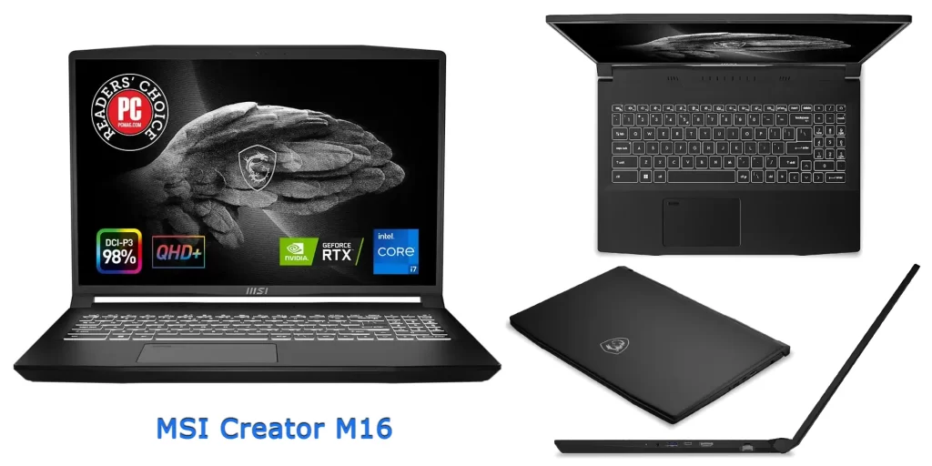 MSI Creator M16, Budget laptop for trading, Best Stock Trading Laptop, Laptop for trading Stock
